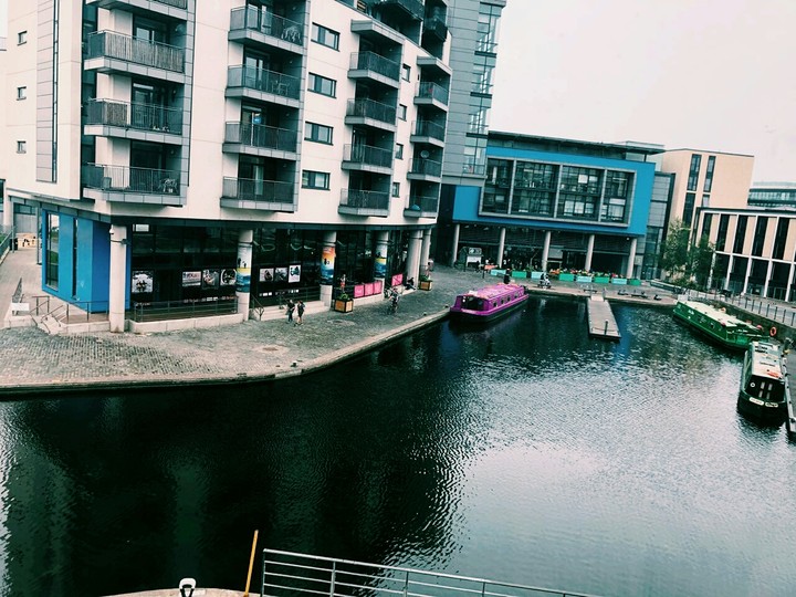 canal in Edinburgh