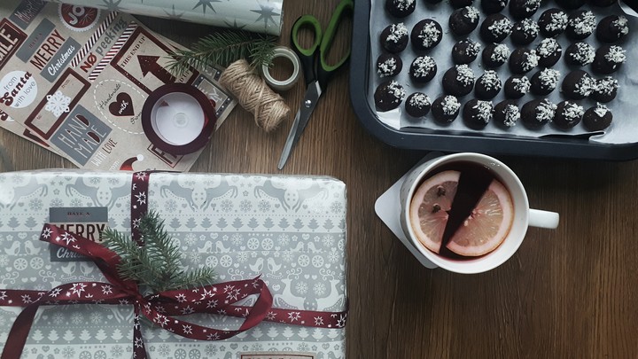preparing for Christmas