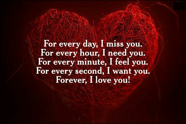 miss you