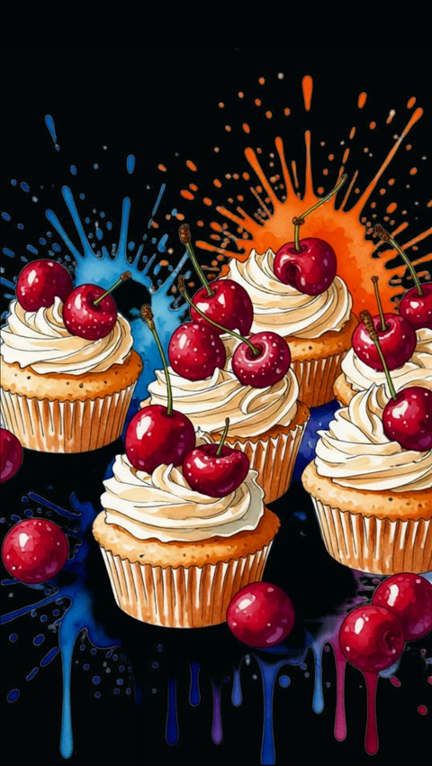 Cherry cakes