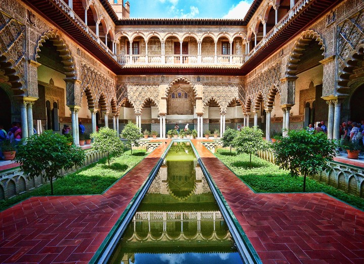 garden cathedrale Alcazar