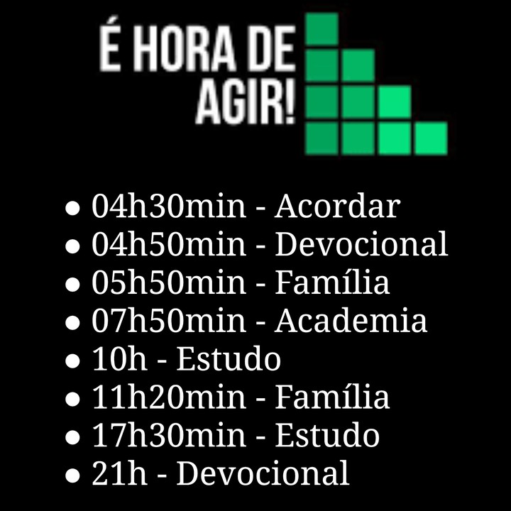 Horários