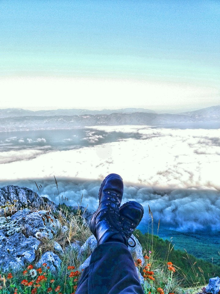 #nature #onthetop #fog #sunrise