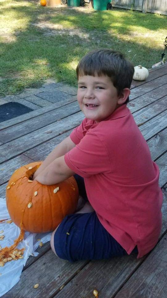 2018 pumpkin time Grey