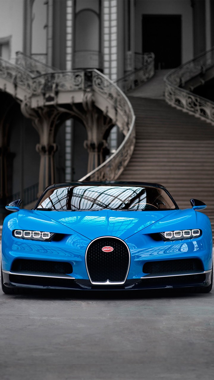 Blue car