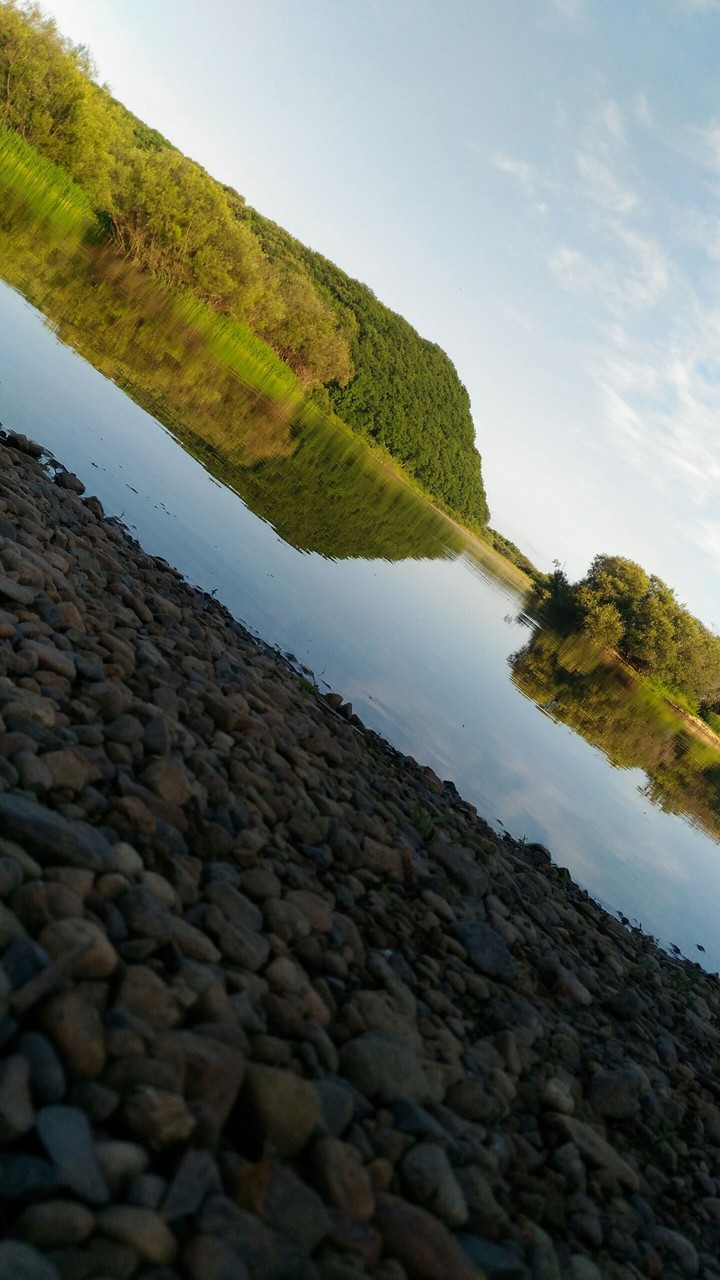 Evening on the Ussuri River