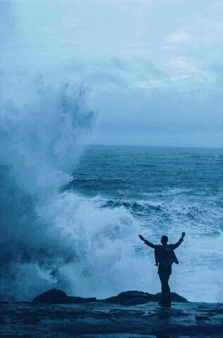 Wave and sea