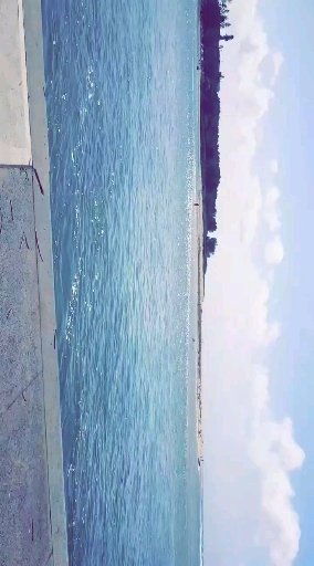 the water