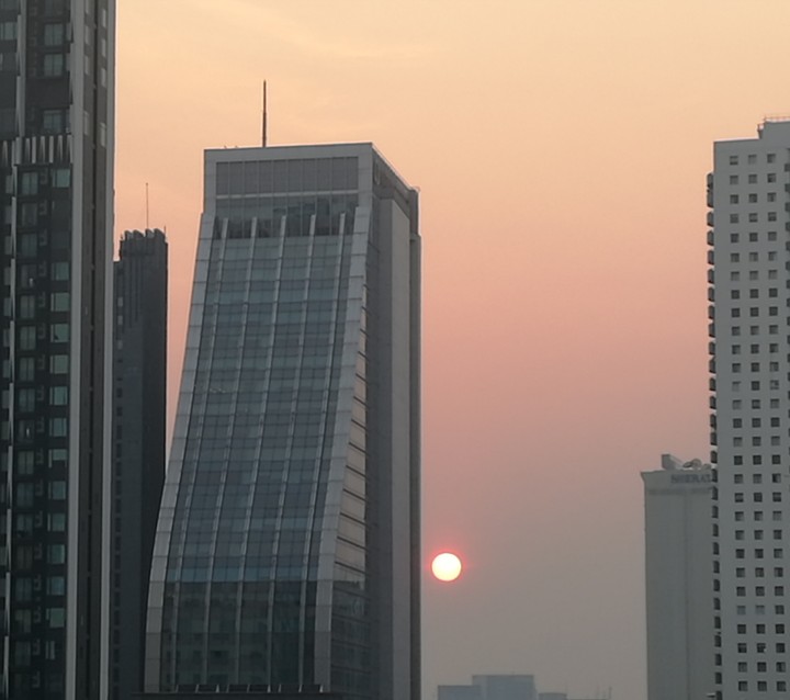 time for sunset