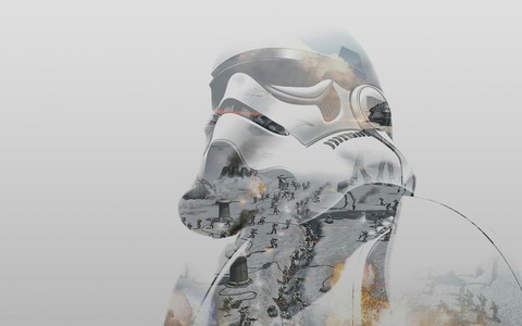 Stormtrooper Battlefront Illustration