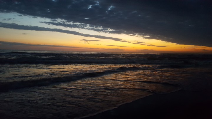 Sunrise by the sea