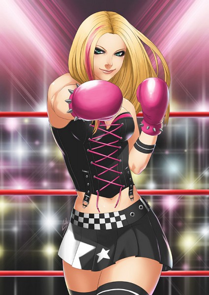 AVRIL ROCK PUNCH