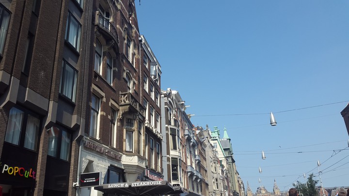 Across the streets