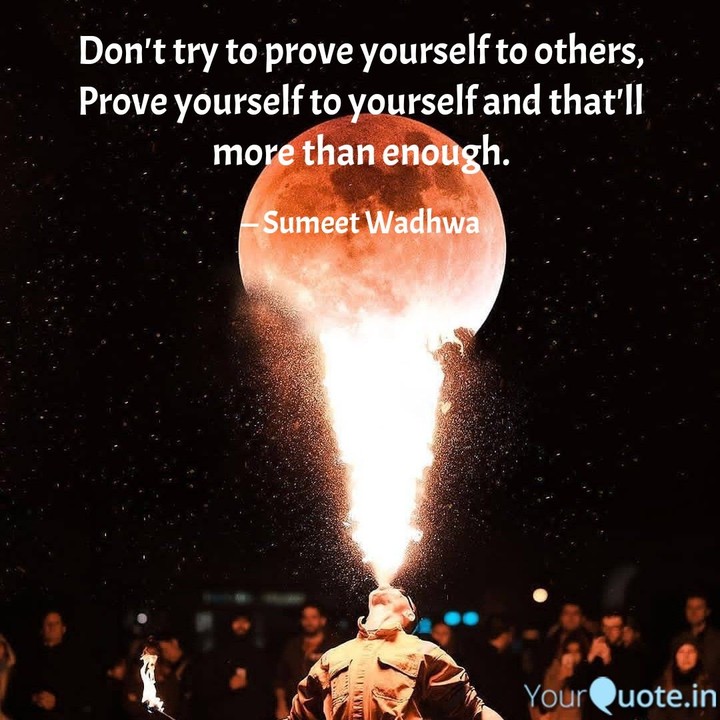 Prove Yourself