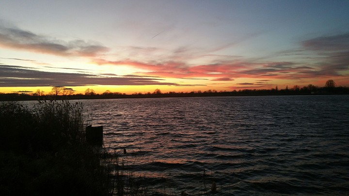Sunset In Poland