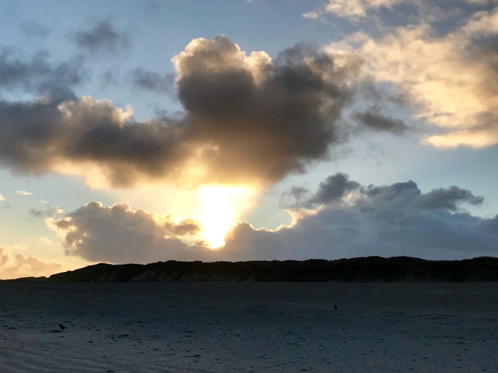 Sonnenuntergang am Strand