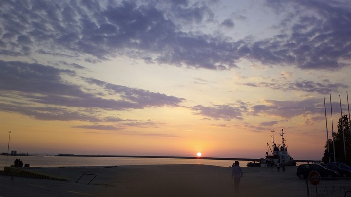 Beautiful sunrise