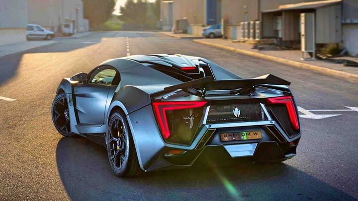 The 770 horsepower lyken hypersport