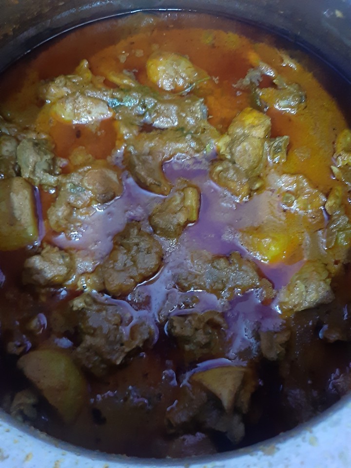 chicken curry Bengali style