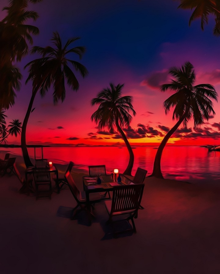 Sunset beach