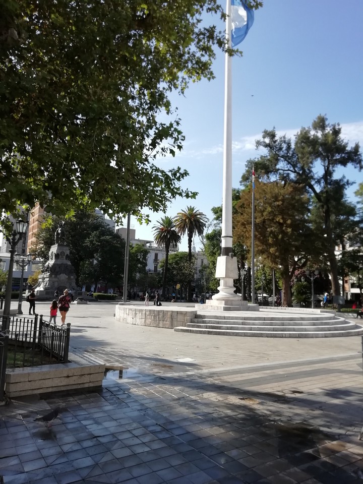 Plaza Santa Martín Córdoba Capital argentina