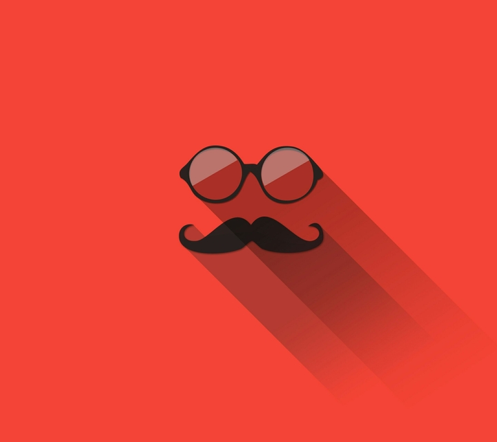 elegent moustache
