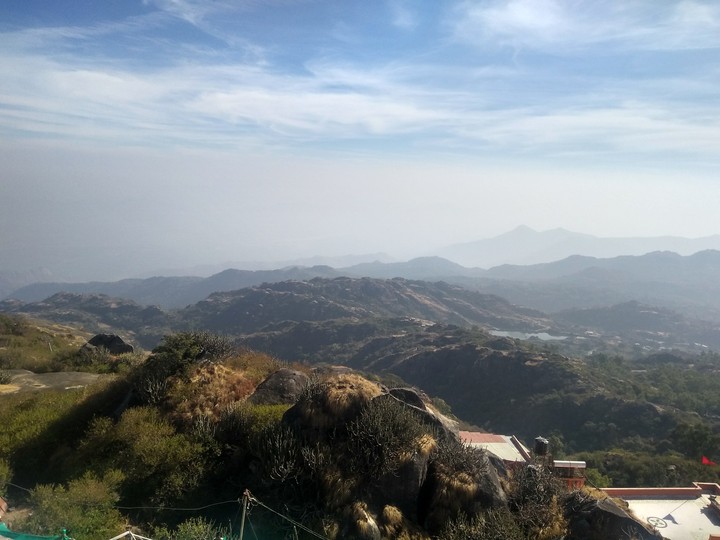 Spectacular view of nature @Guru_shikhar