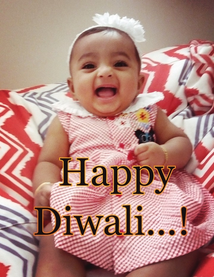 diwali baby image