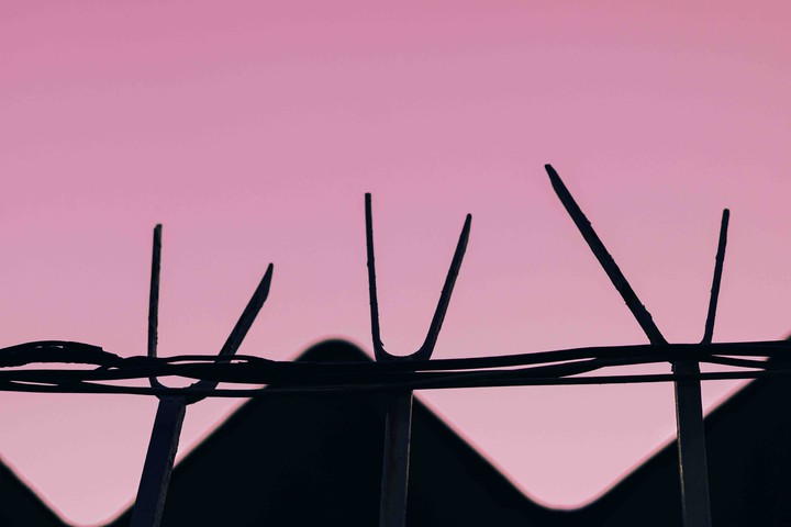pink sky