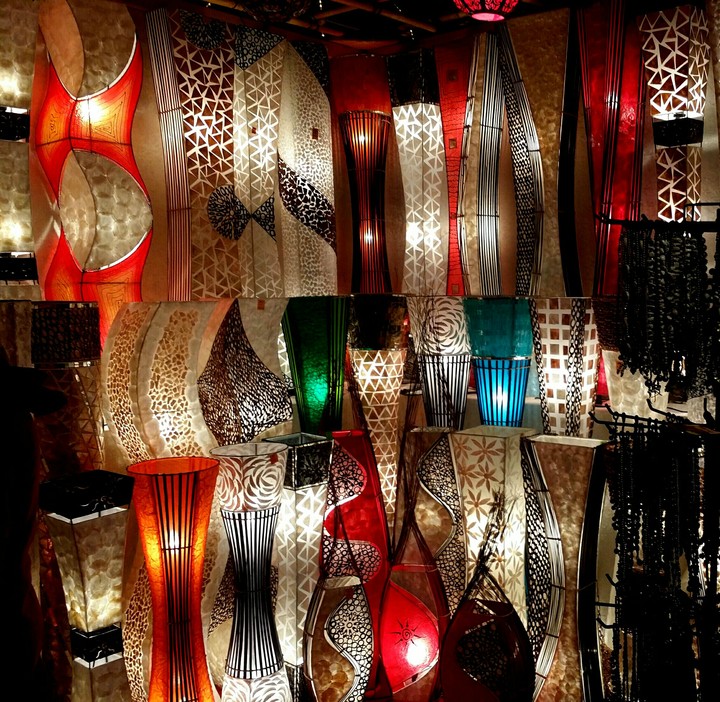 Some fancy lamps.