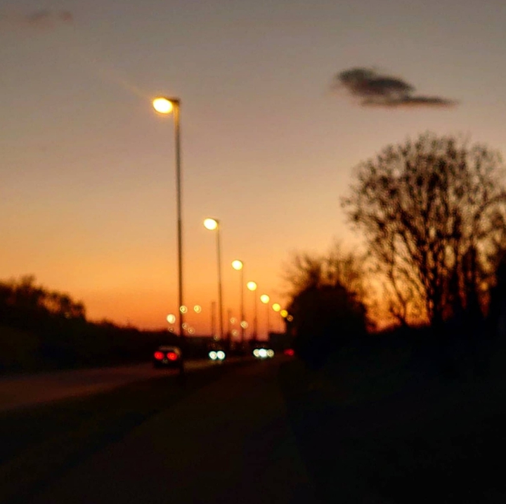 sky on fire