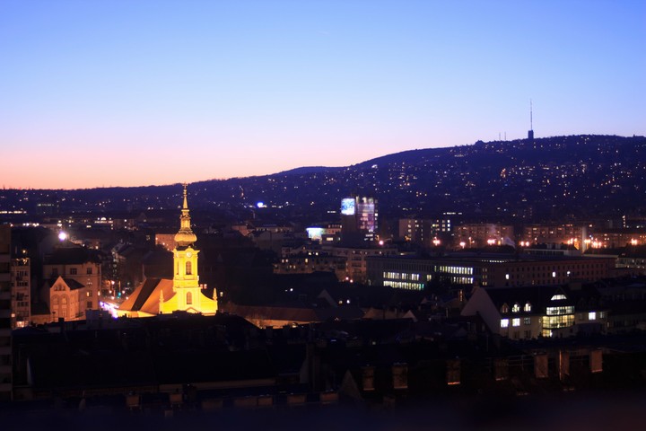 Buda side of Budapest