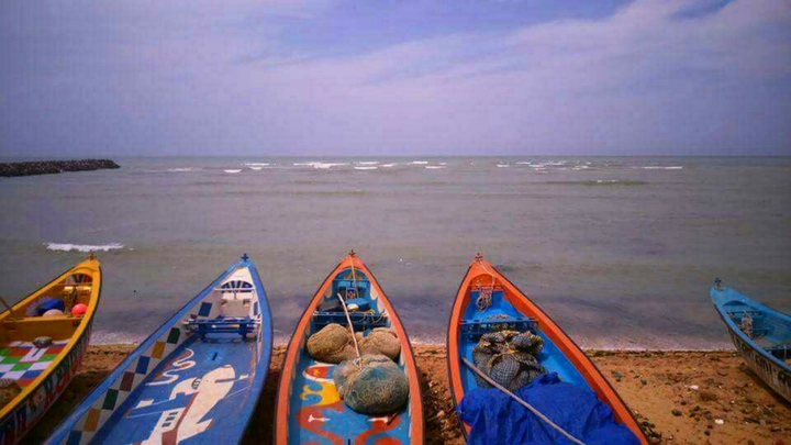fishing boat parking lot