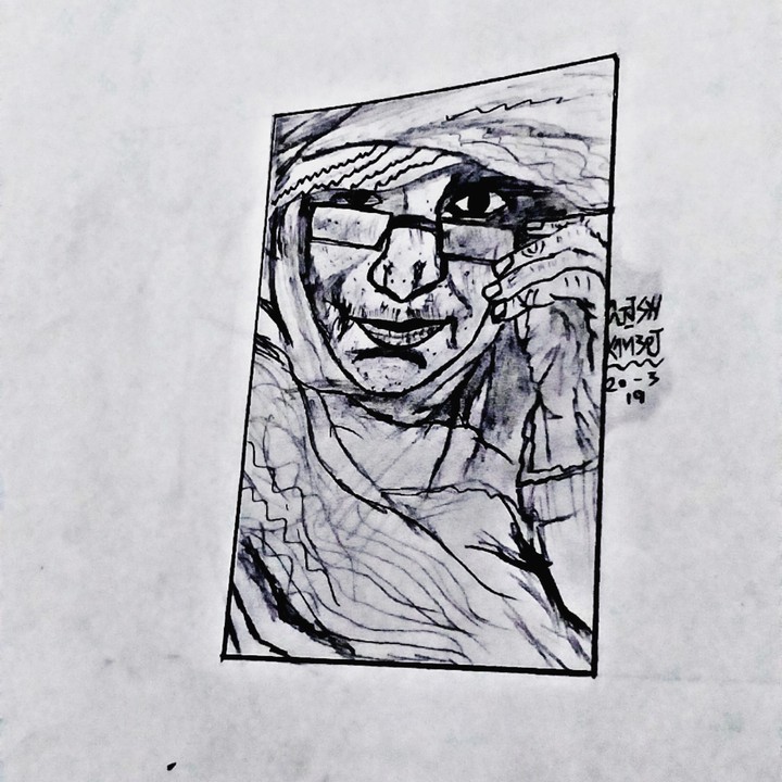 Dawring old lady #rzns_kamboj