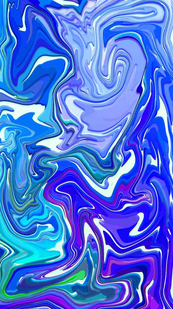blue abstraction