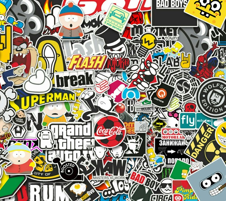 Sticker Bomb