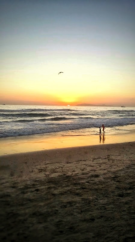 Atardecer...