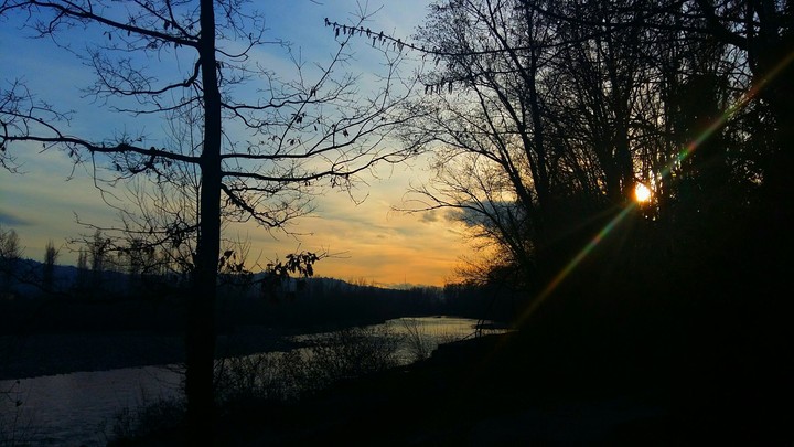 The colors of the sunset