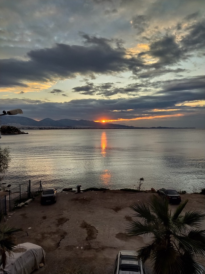 greece cold morning
