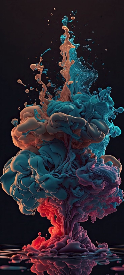 liquid, pattern壁紙