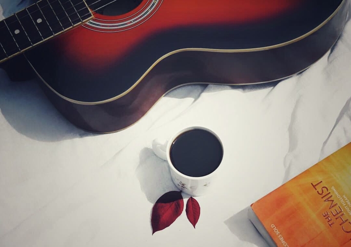 guitar coffee