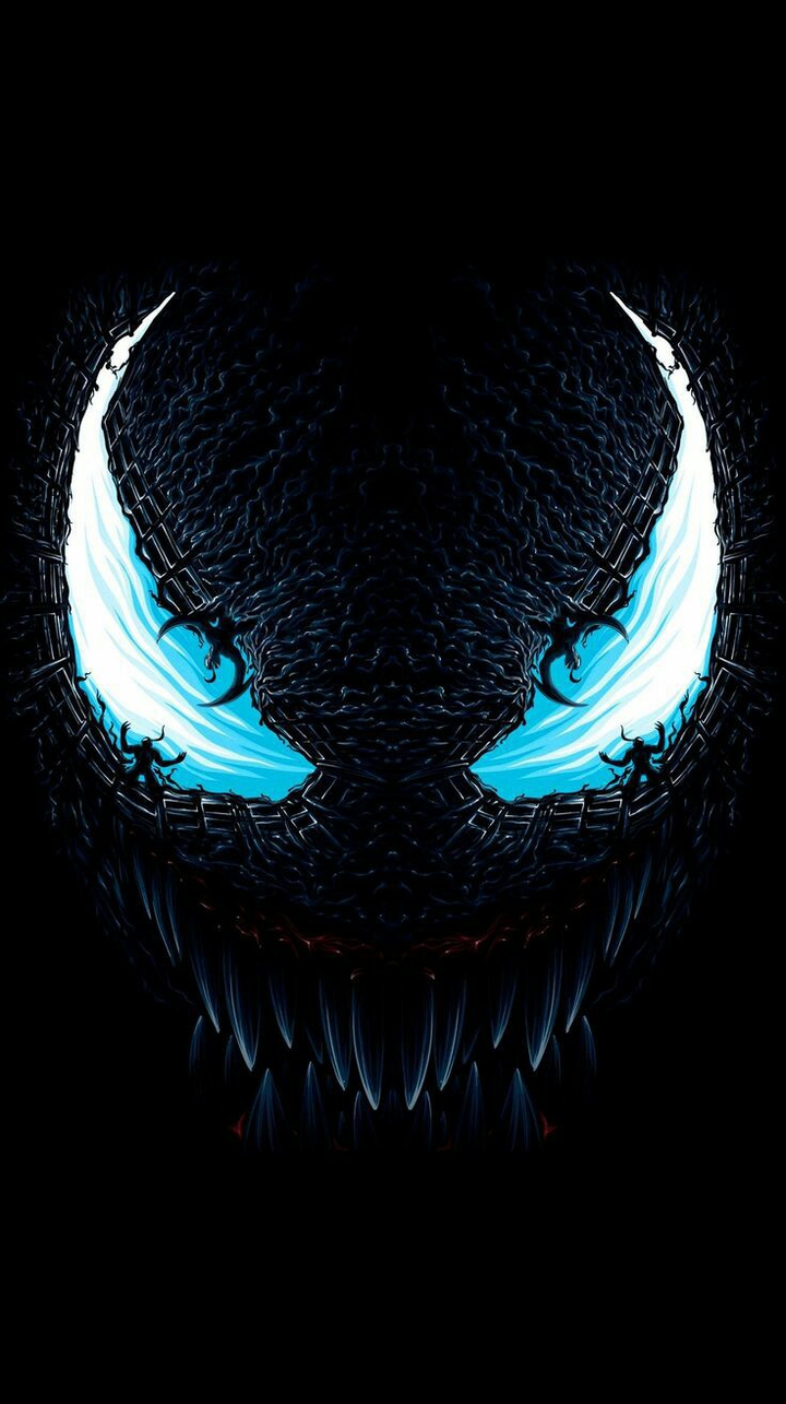 Fondo oscuro de Venom 4K