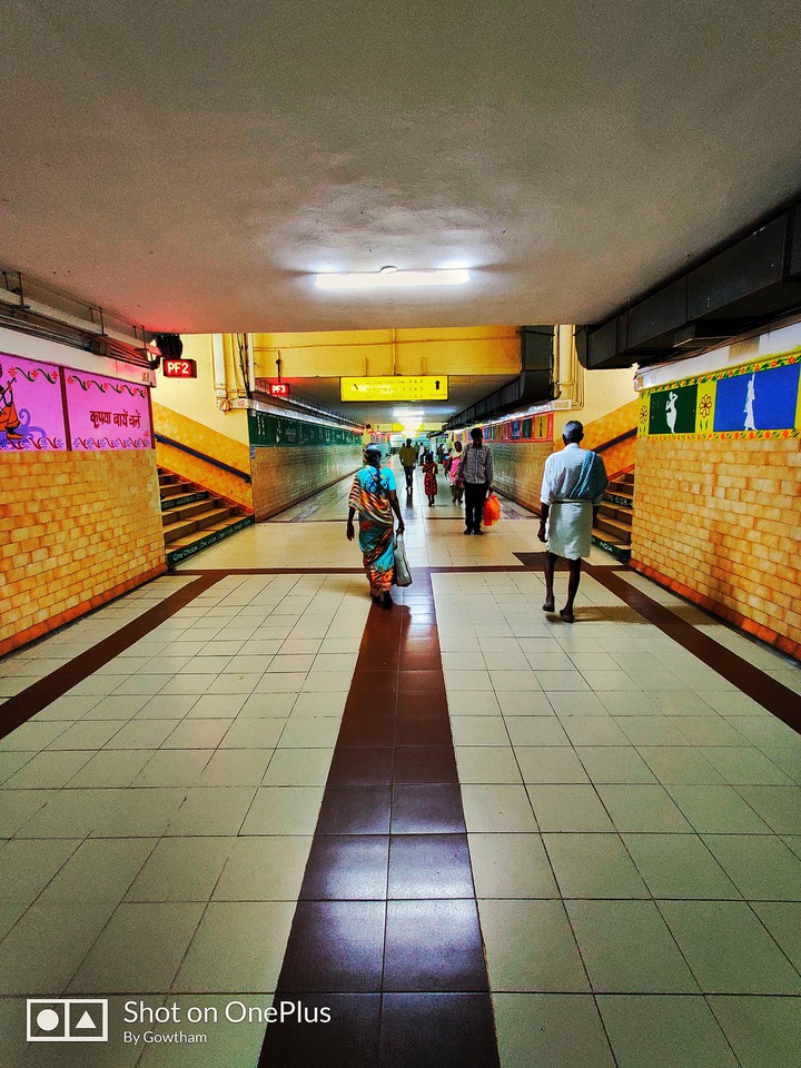 people going to their places