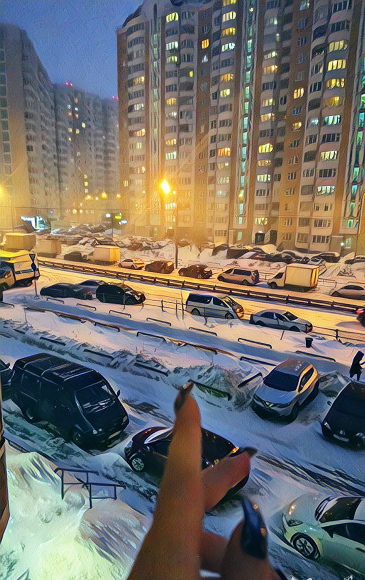 пришла зима