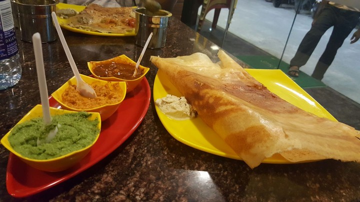 Dosas in Chennai. Absolutely amazing.