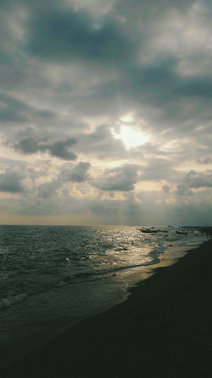 Evening sea