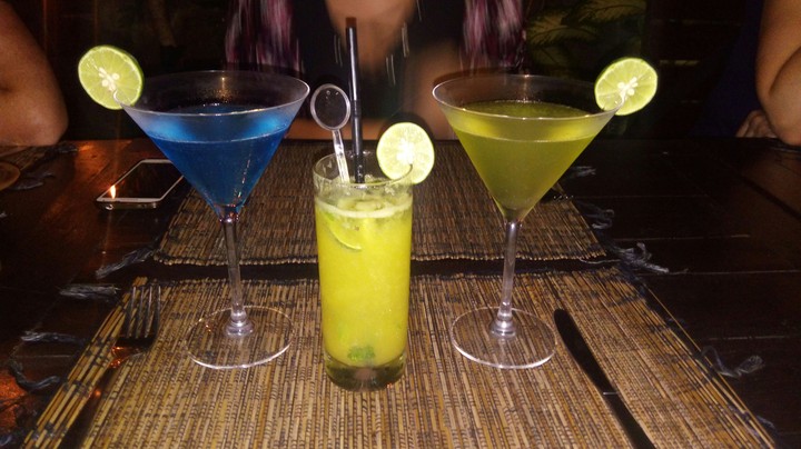 blue & yellow