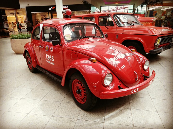 Fusca vermelho