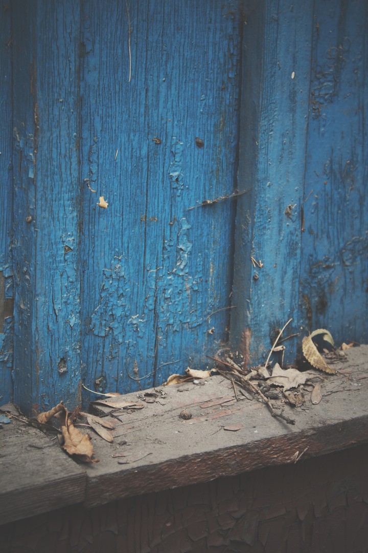 Blue house