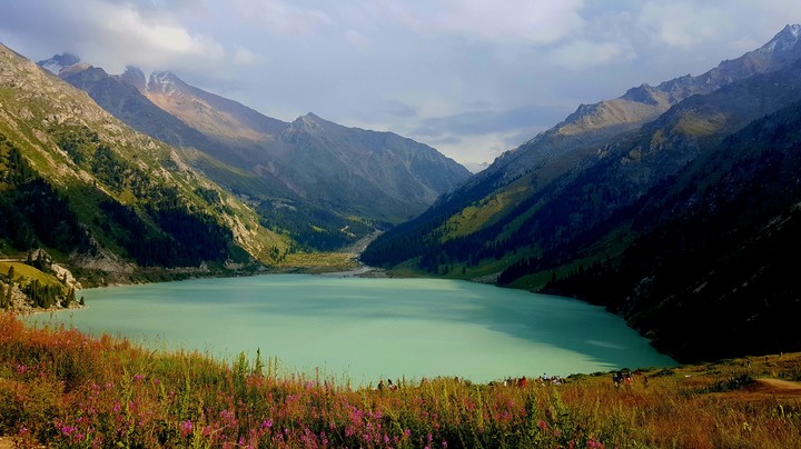 Big Almaty lake in August